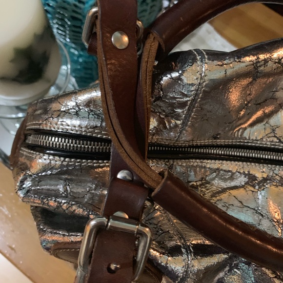 PAURIC SWEENEY METALLIC LEATHER BAG - Picture 11 of 16